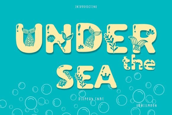Discover the Fun and Versatile Under the Sea Display Font