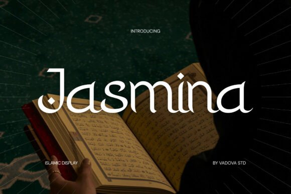 Jasmina: An Elegant Islamic Display Typeface