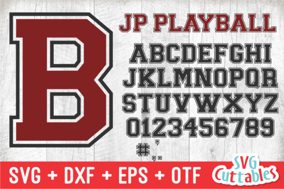 JP Play Ball: Retro Athletic Typography