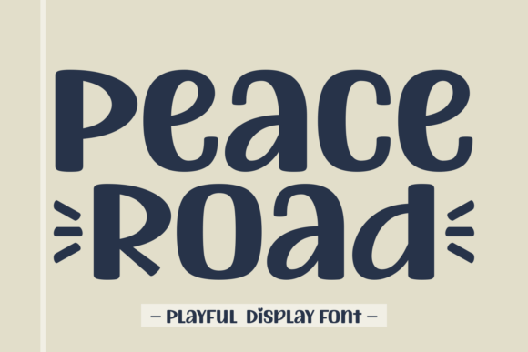 Peace Road: A Versatile Font for Creative Designers