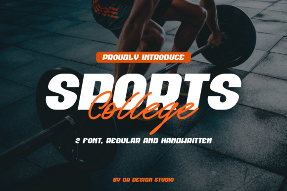 Sports College: The Bold Display Typeface for Dynamic Brands